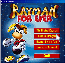 Start Rayman Designer