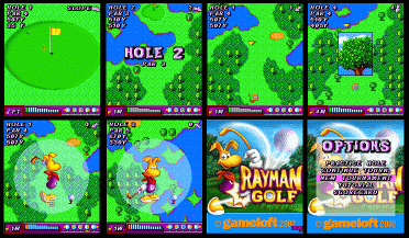 Screenshot Rayman Golf/Nokia 3650 + 7650