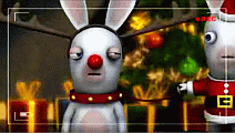 The Raving Rabbids wish you a merry christmas !