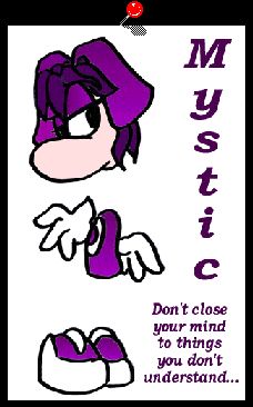 Mystic, the moody Rayman