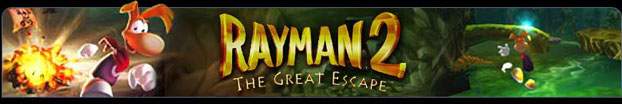 Rayman 2 The Great Escape Banner