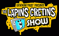Rayman productions présente the lapins cretins show - Logo