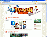 Rayman Origins Website